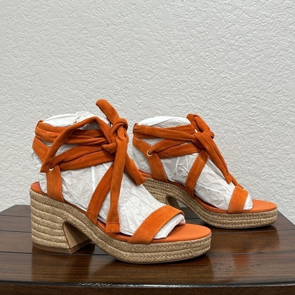 Vince Camuto Roreka Lace Up Espadrille Size 8.5 - Picture 3 of 8